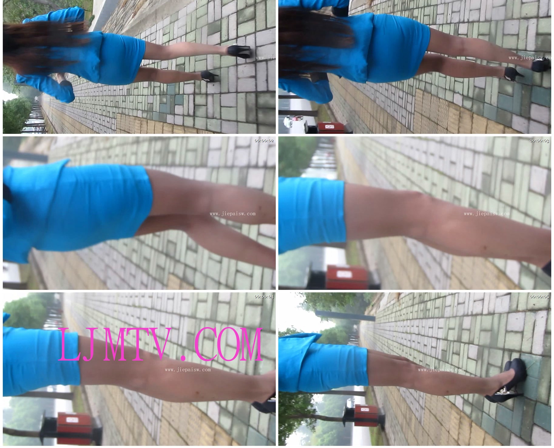 大忽悠买丝袜2013.11.17清纯长腿美女分别穿空姐装和制服白领装在商场和户外展示丝袜长腿并脱下原味丝袜脱丝袜动作太诱惑了1 (3)(New1)