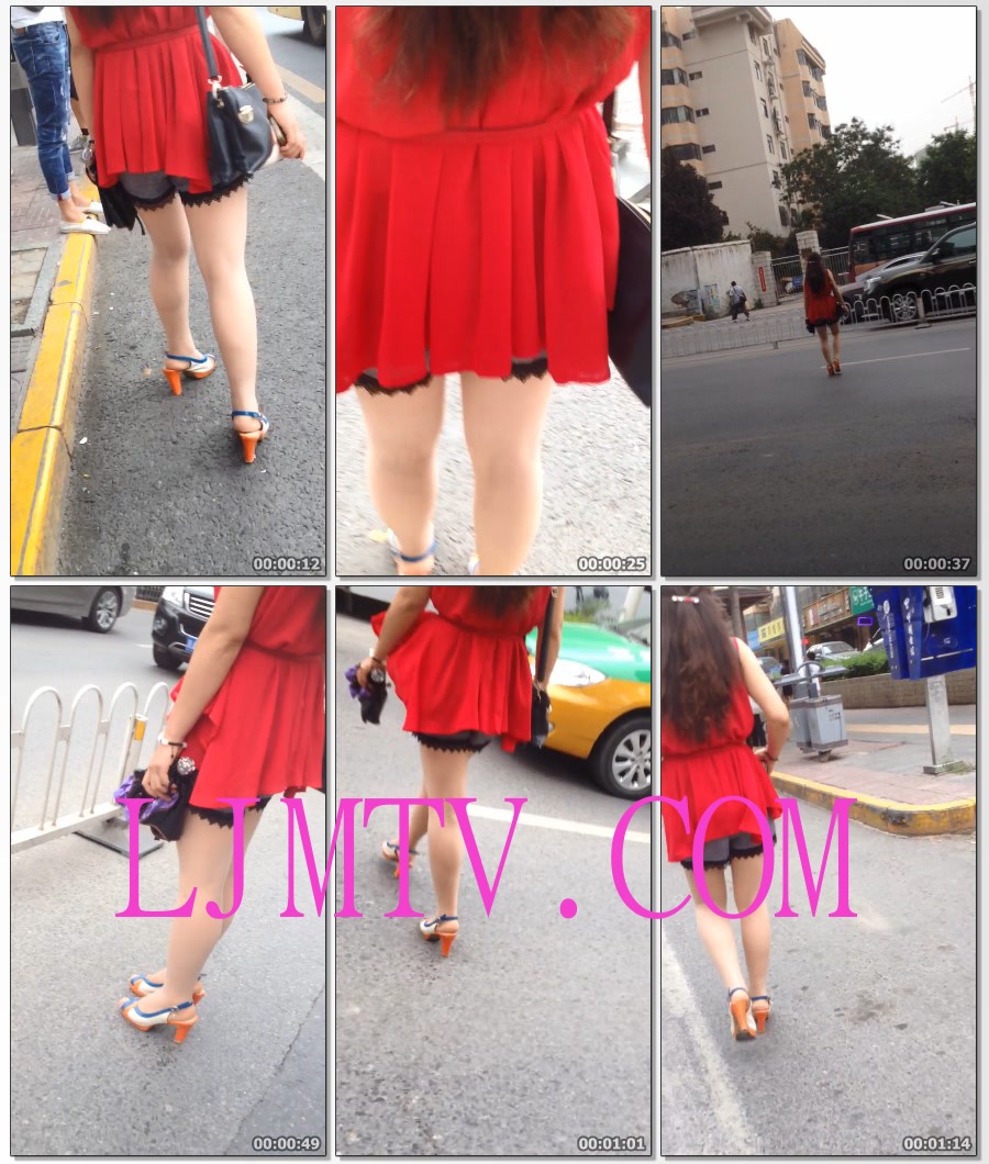 街拍大师超级白嫩玉足高清拍摄高跟丝袜-003(2)
