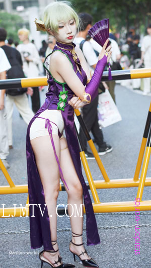 CICF2025コードギアス反逆のルルーシュ紫色旗袍cosplayコスプレ广州漫展