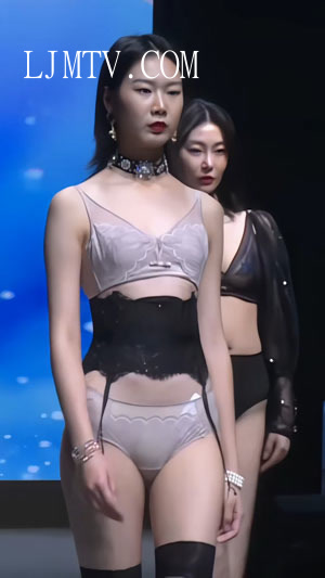 内衣秀超模4K2021SIUF凤舞华夏成都站依曼丽&莎莲妮内衣秀
