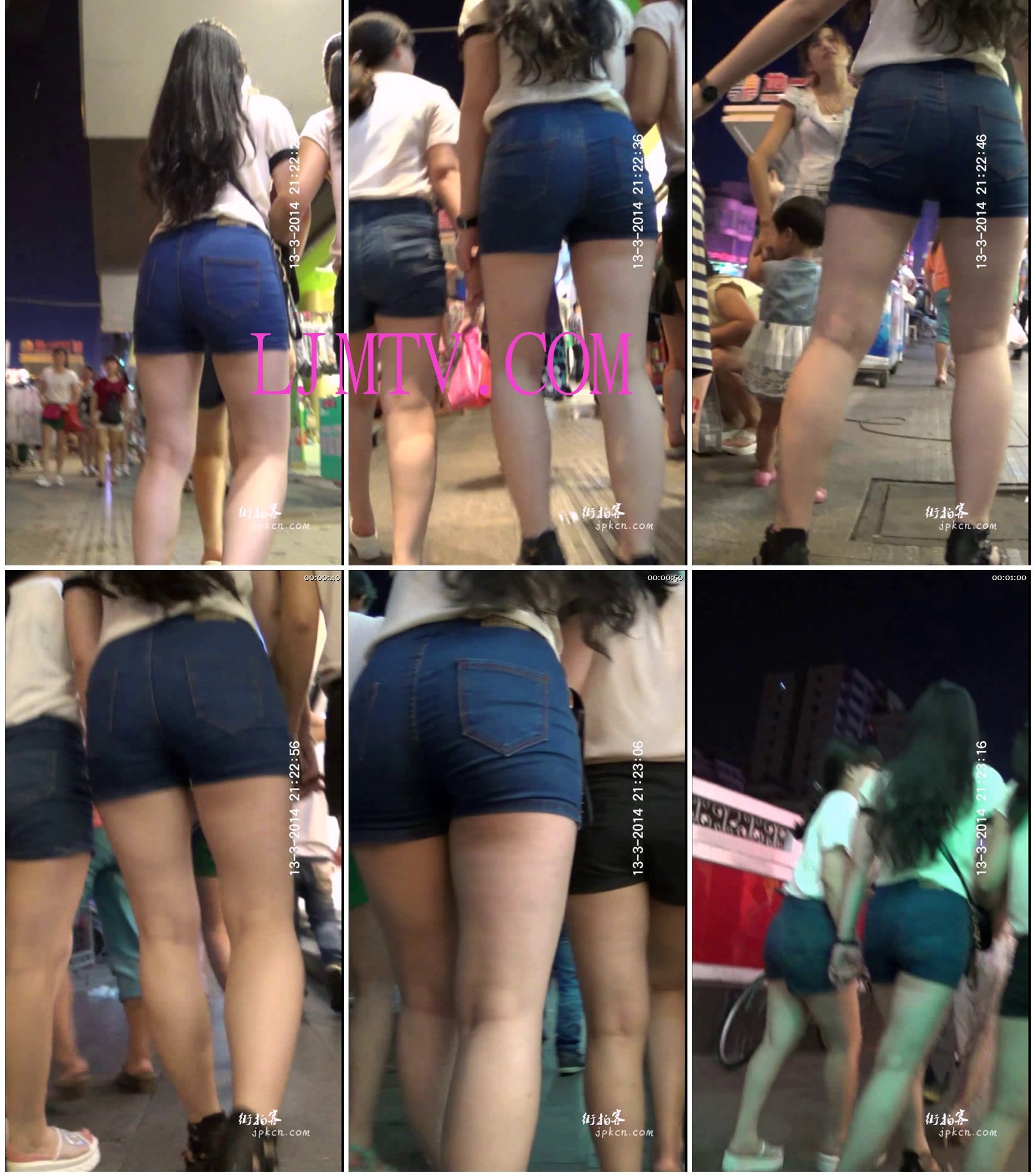 街拍客精选紧身裤热裤全集视频001-200-20140809 (4)
