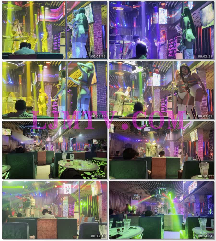 吊带运动风背心高腰裤的舞女白皮靴热舞赚小费-4K视频