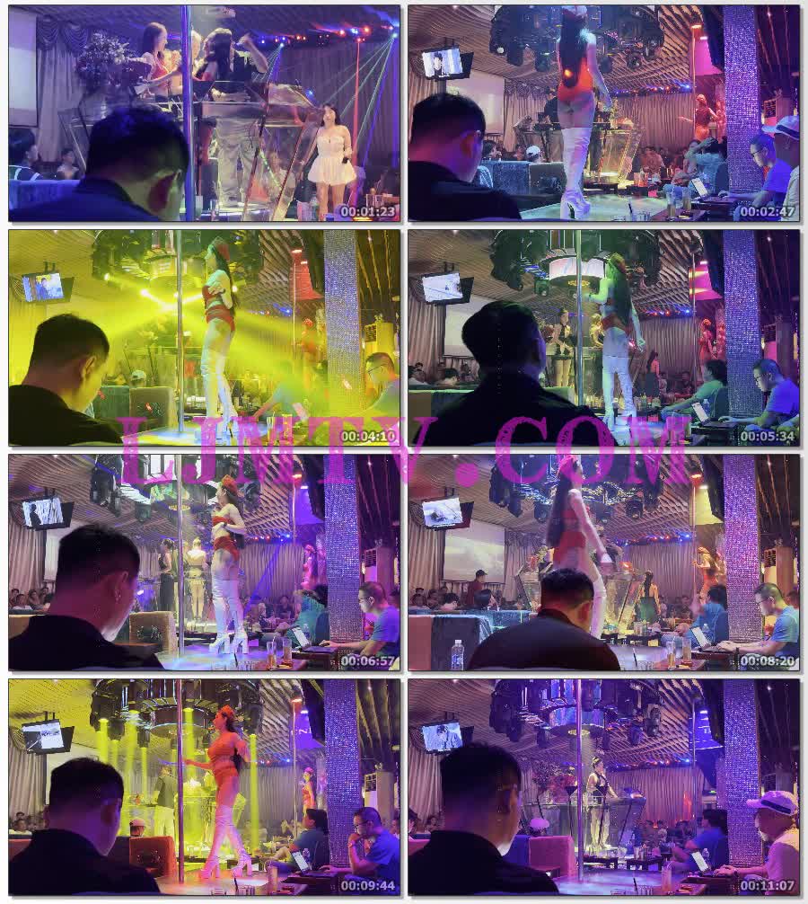 樱桃小嘴戴红帽爱心露沟裹胸红色高腰裤乳白过膝皮靴的纹身舞女-4K视频