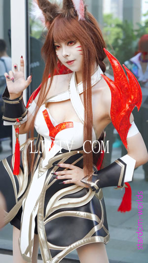 2025广州CICF漫展英雄联盟殿堂传奇阿狸-Cosplay