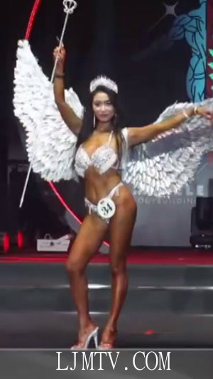 女子健身2025肌肉神话年度总决赛深圳站女神模特