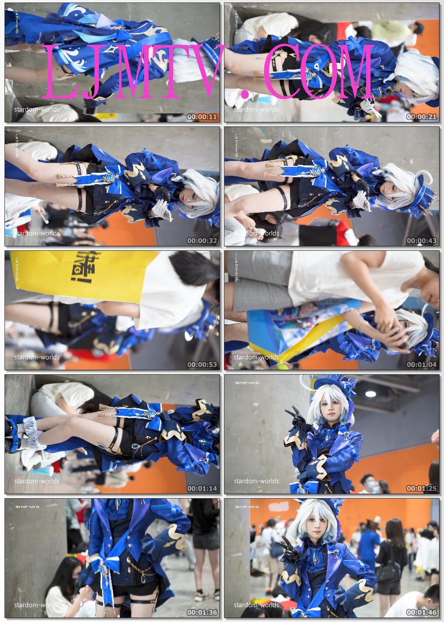 原神フリーナ芙宁娜Cosplayコスプレ2024萤火虫漫展