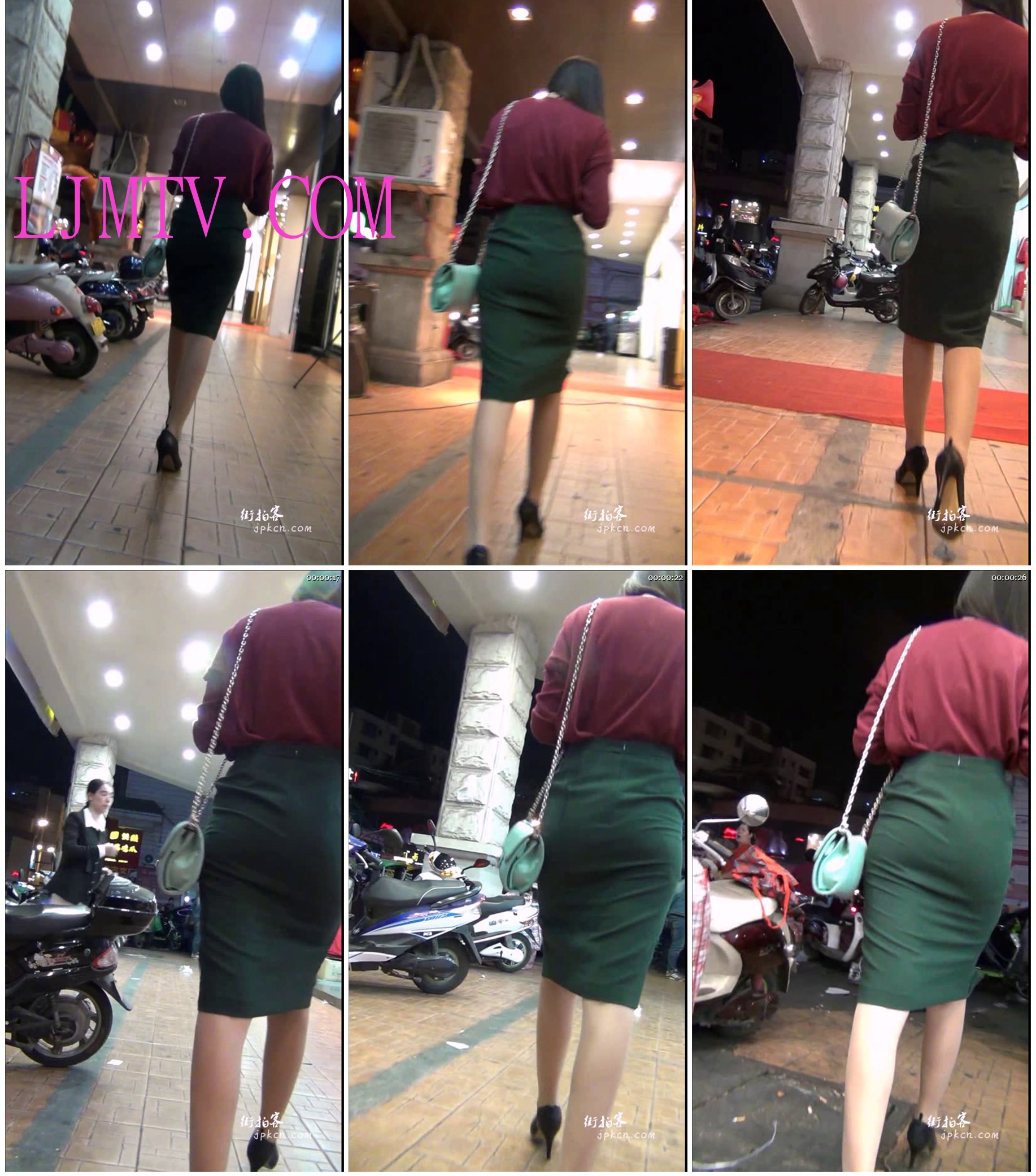 街拍客精选紧身裤热裤全集视频501-600-a00235