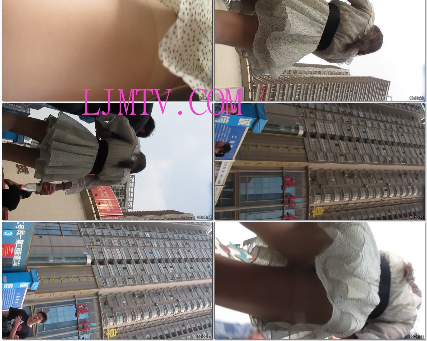大忽悠2014.6.4【街拍丝袜CD忽悠】2个175CM大长腿丝袜骚货穿着闪亮肉丝在天台互相摸对方丝袜脚和几组CD裤袜裆2014.6.36