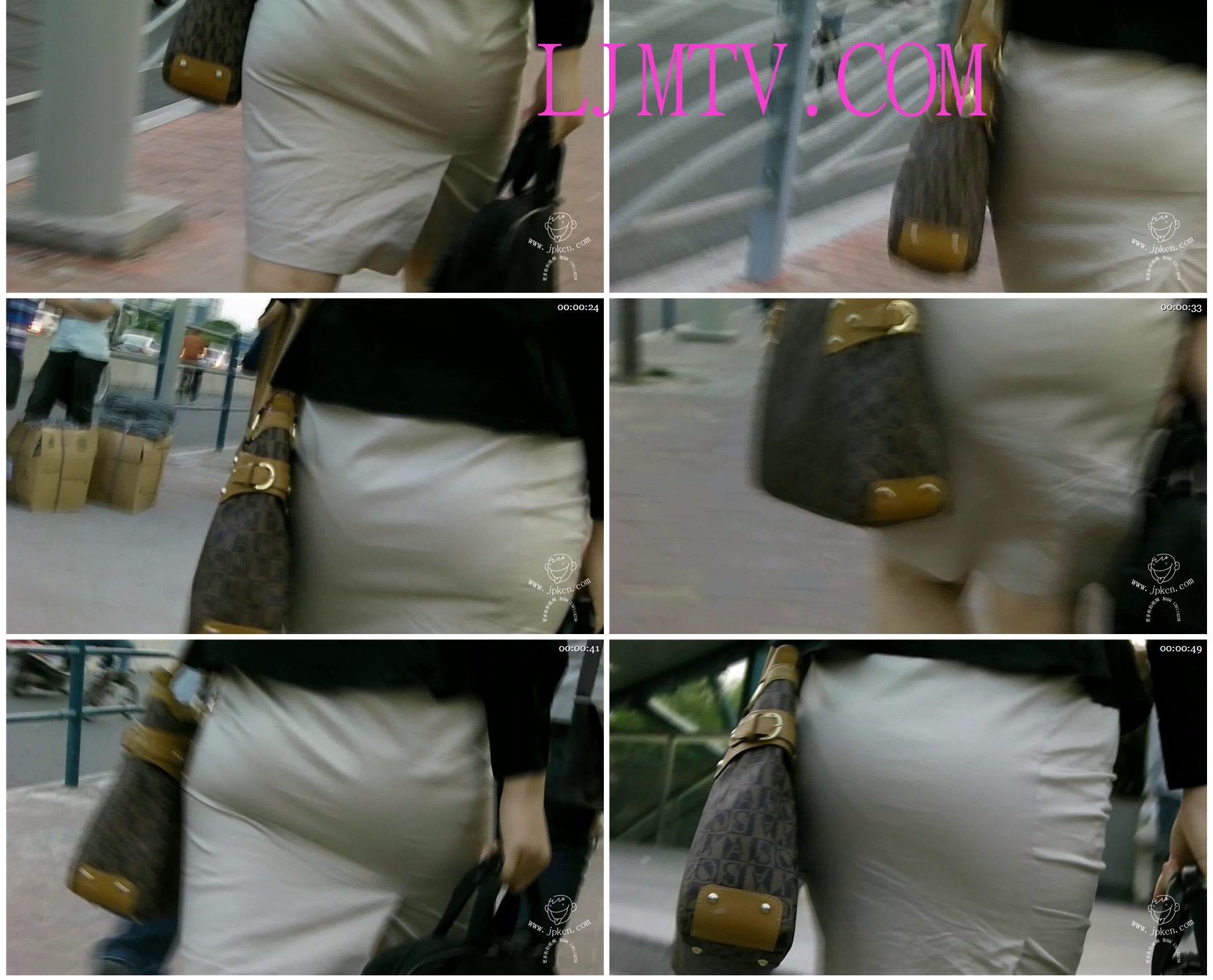 完美大师臀部特写原创街拍视频合集-1 (1)