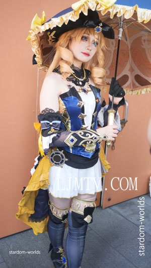 NaviaCosplay原神娜维娅コスプレ2024广州CICF漫展