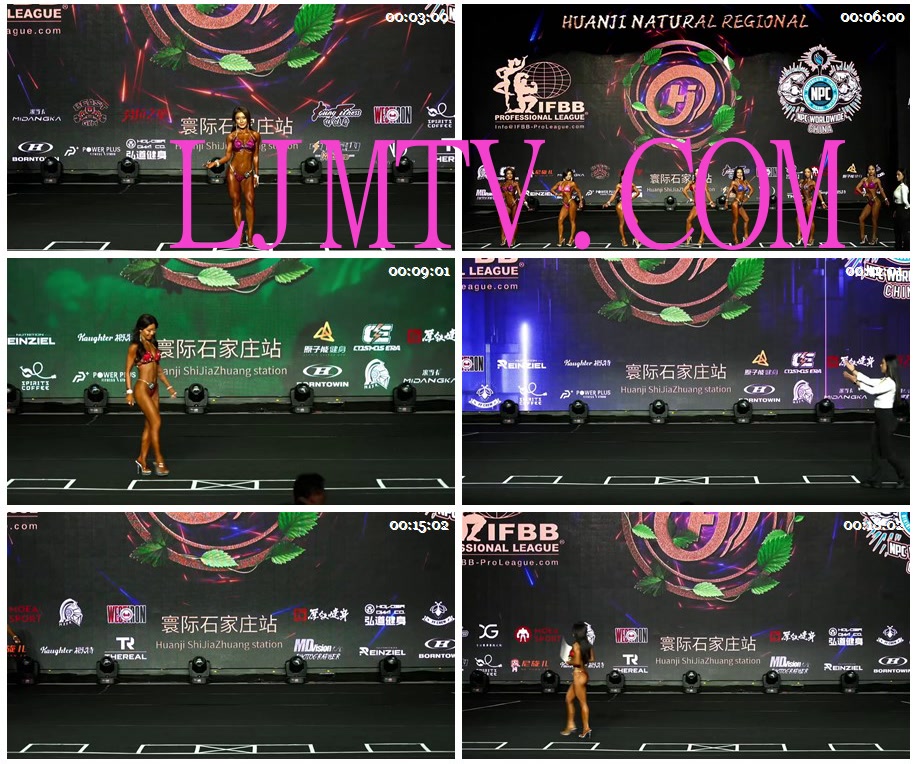 女子健身2025寰际自然资格赛石家庄站女子比基尼Part1
