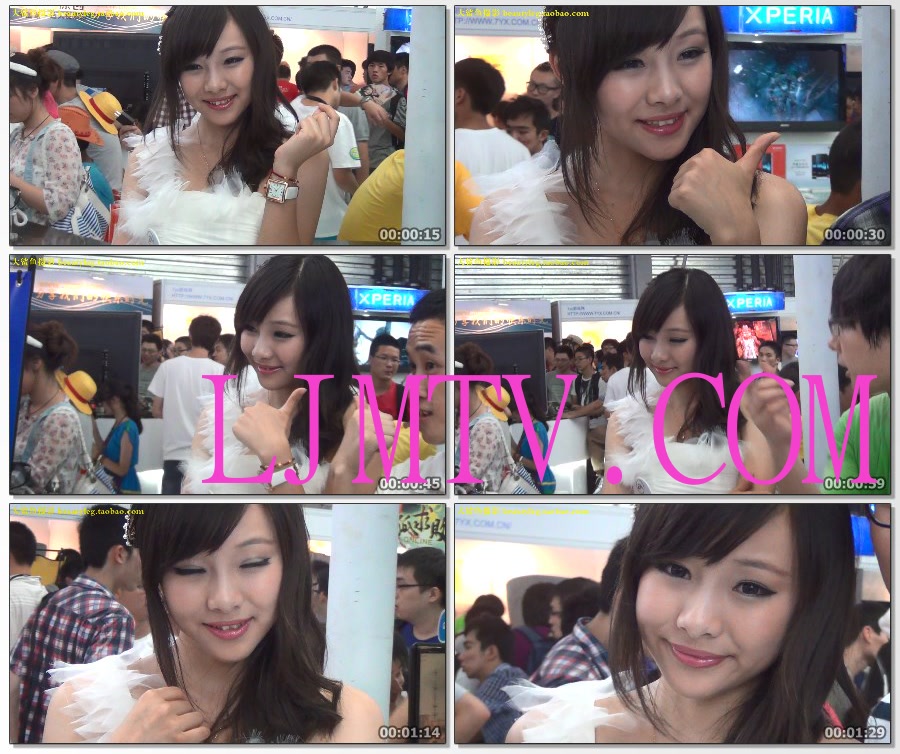 chinajoy漫展2013-2014年高清视频嫩模秀-355