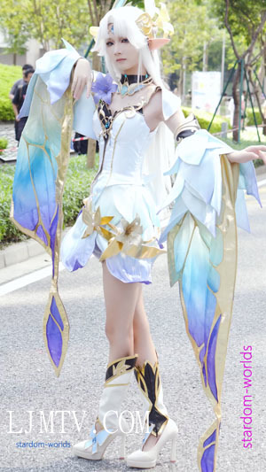 王者荣耀貂蝉仲夏夜之梦Cosplay2025广州CICF漫展