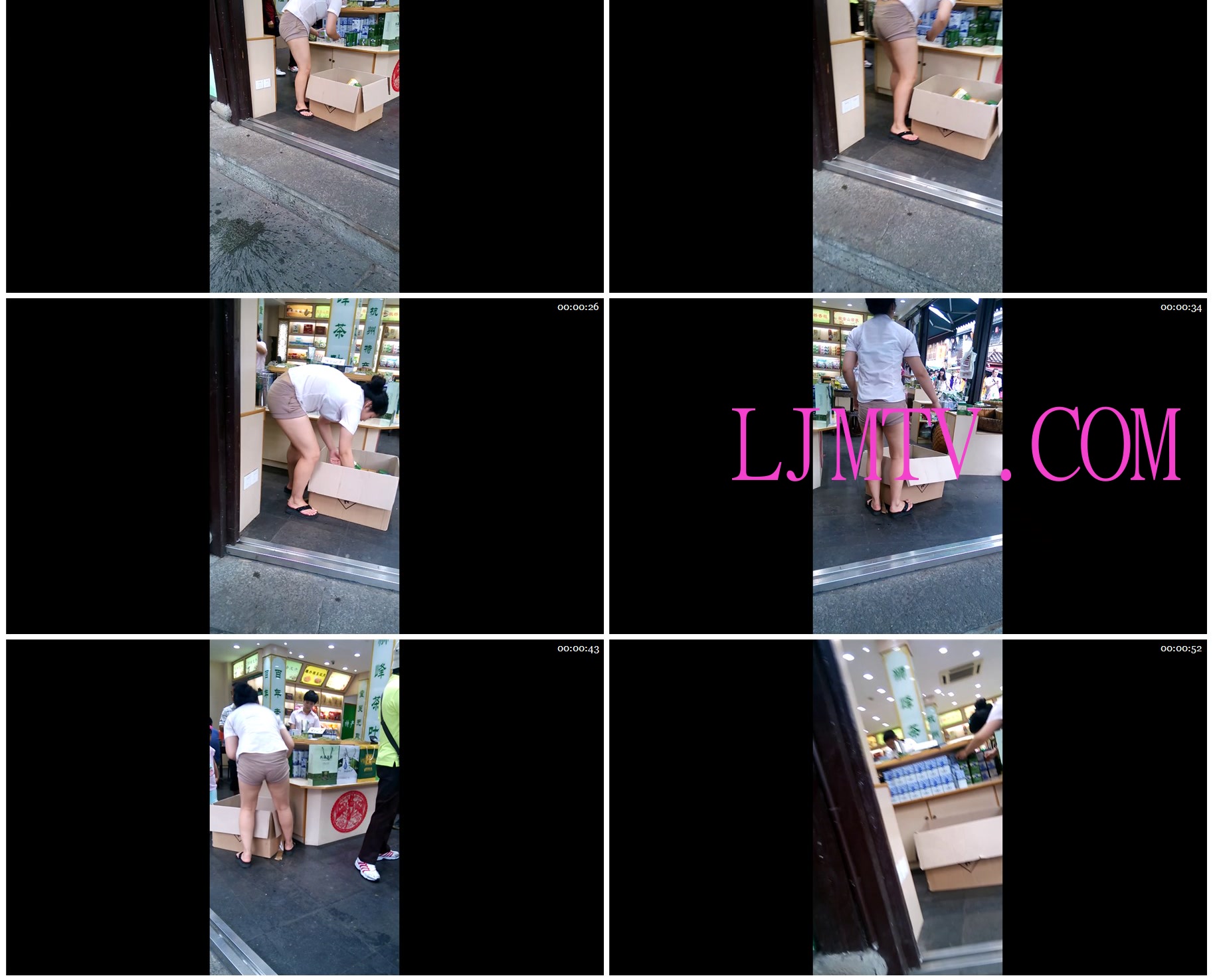 蚕豆大师超短热裤街拍视频系列-47