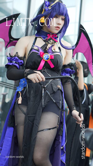 Cosplay原神雷电将军魅魔コスプレ2024萤火虫漫展