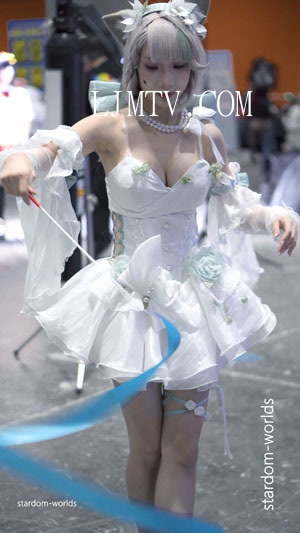 原神リネットコスプレ琳妮特天使庭院cosplay2024萤火虫漫展