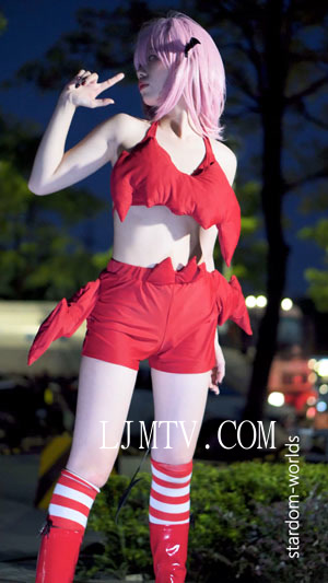 2024萤火虫漫展楪祈小恶魔Cosplayコスプレ