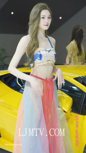 2024深圳改装车展AutoShowRacingModel异域舞娘美女车模车展模特-30