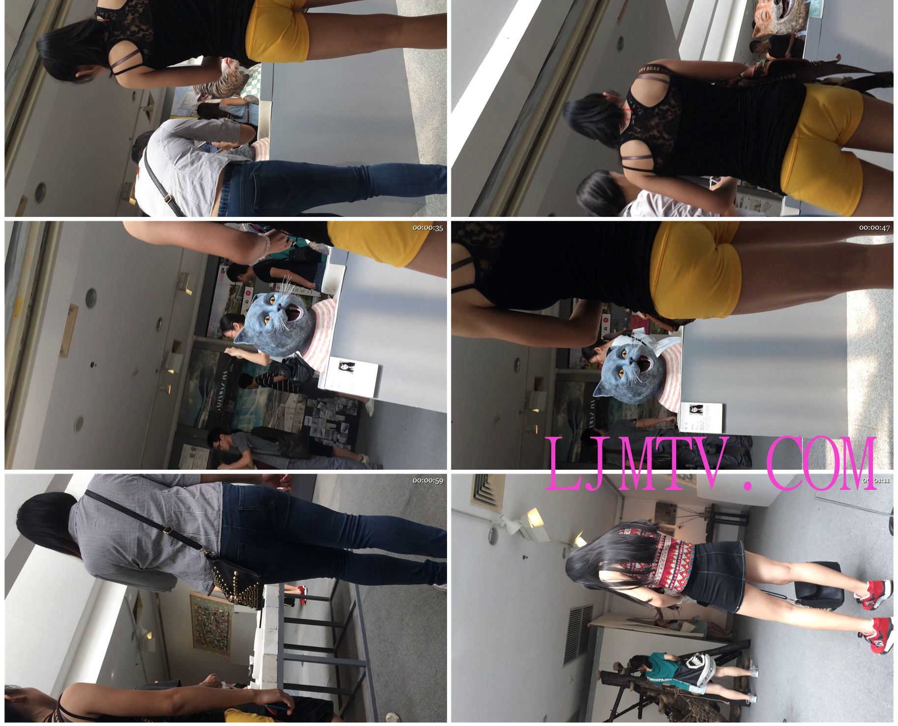 小龙大师精品街拍系列合集-两成熟少妇-01