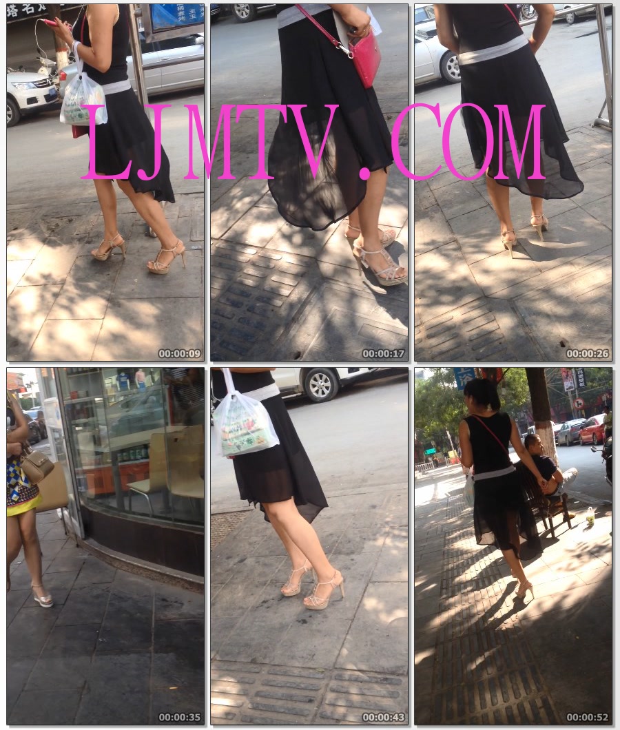 街拍大师超级白嫩玉足高清拍摄高跟丝袜-002(12)