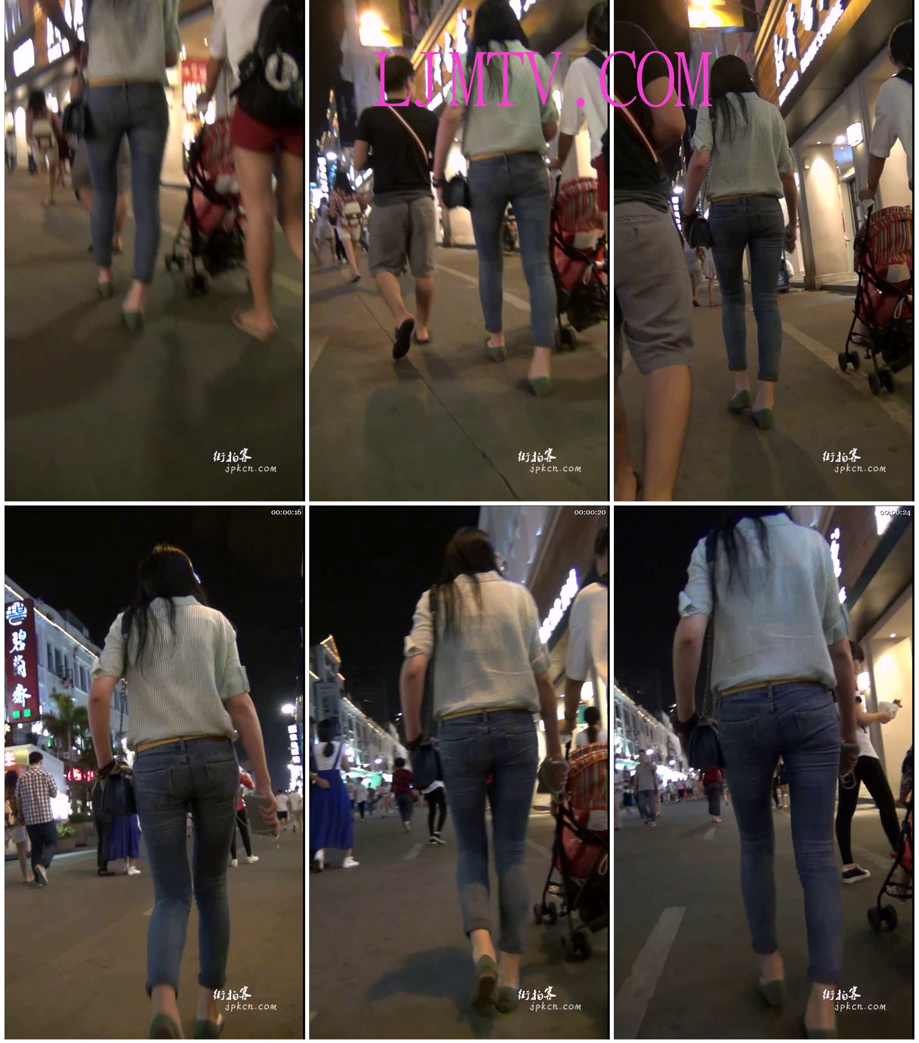街拍客精选紧身裤热裤全集视频801-900-a00122-2