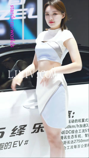 2021东莞车展春美女模特小姐姐竖屏autoshowモーターショーModelShow