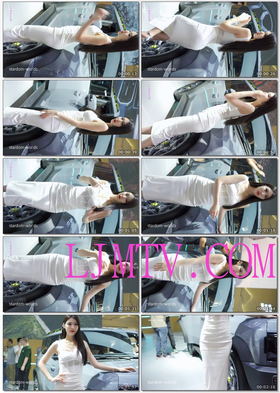 2024东莞国际车展春季AutoShowRacingModel美女车模车展模特23
