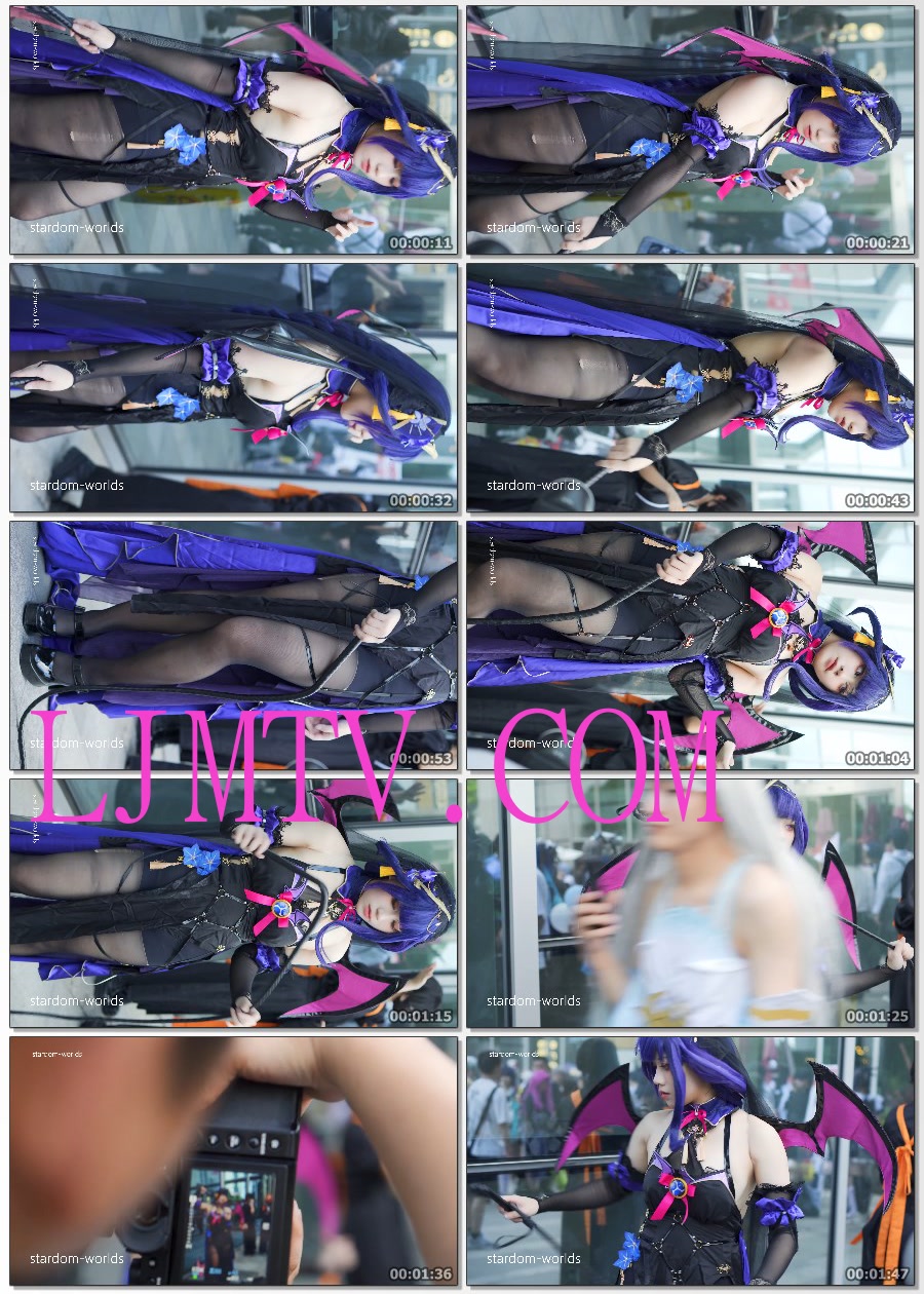 Cosplay原神雷电将军魅魔コスプレ2024萤火虫漫展