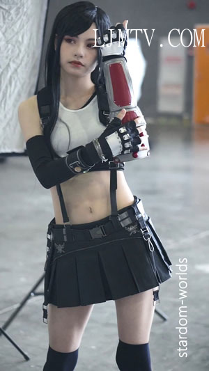 CICF2020ティファコスプレCosplay最终幻想7蒂法广州漫展