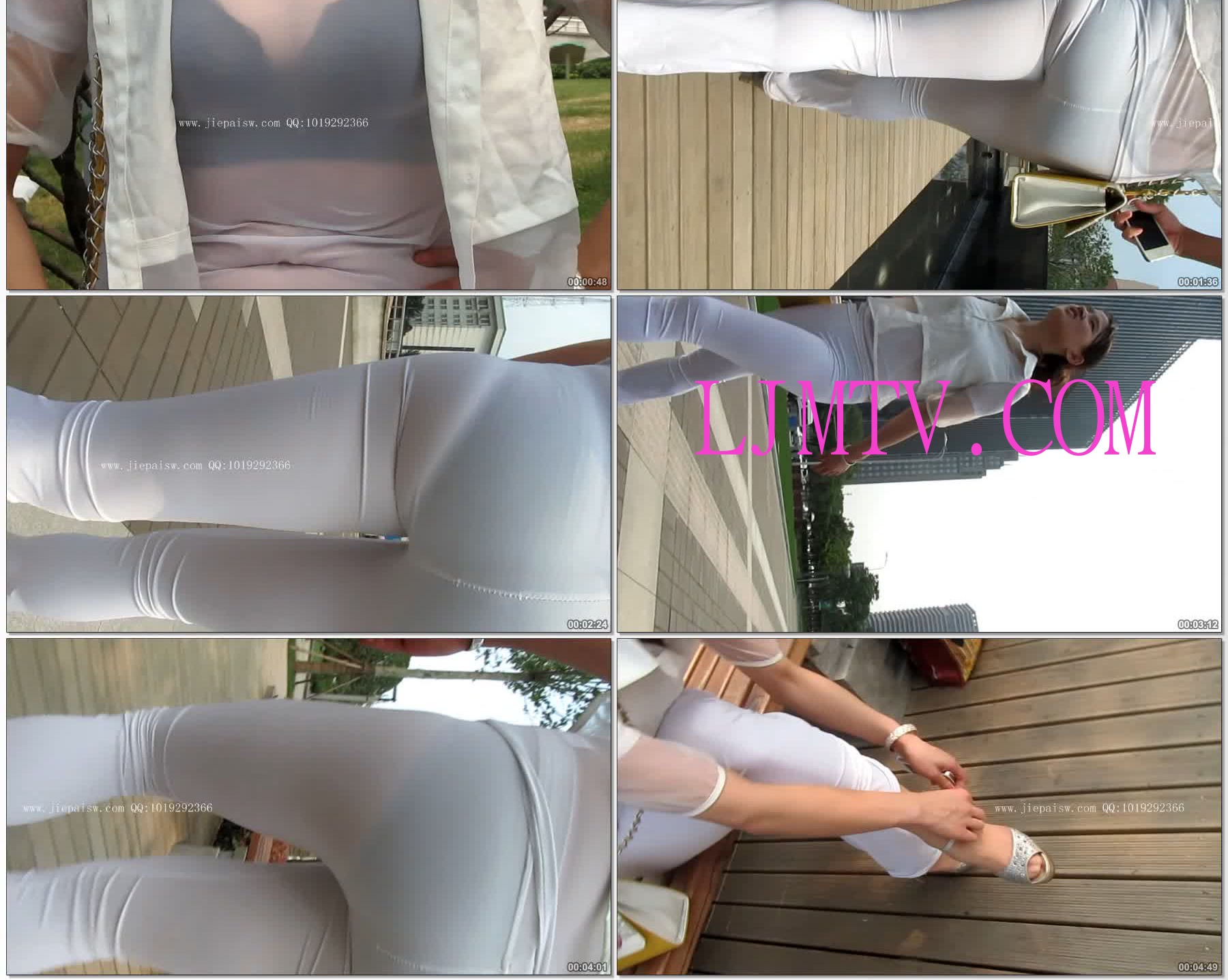 大忽悠系列2014.7.13【成功案例第208弹第III季】173CM修长腿少妇穿着维多利亚秘密LOVE PINK内紧身透视白裤和包臀白裙沙滩花N衣很清凉啊2014.7.13-221