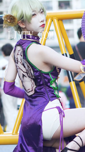 反逆のルルーシュ旗袍反叛的鲁路修cosplay2025广州CICF漫展