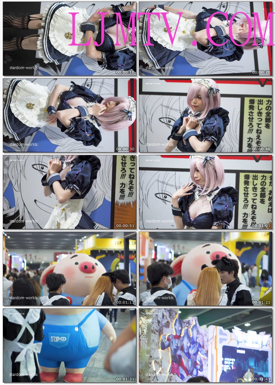CICF2021マシュメイド玛修女仆cosplay猪小广州漫展