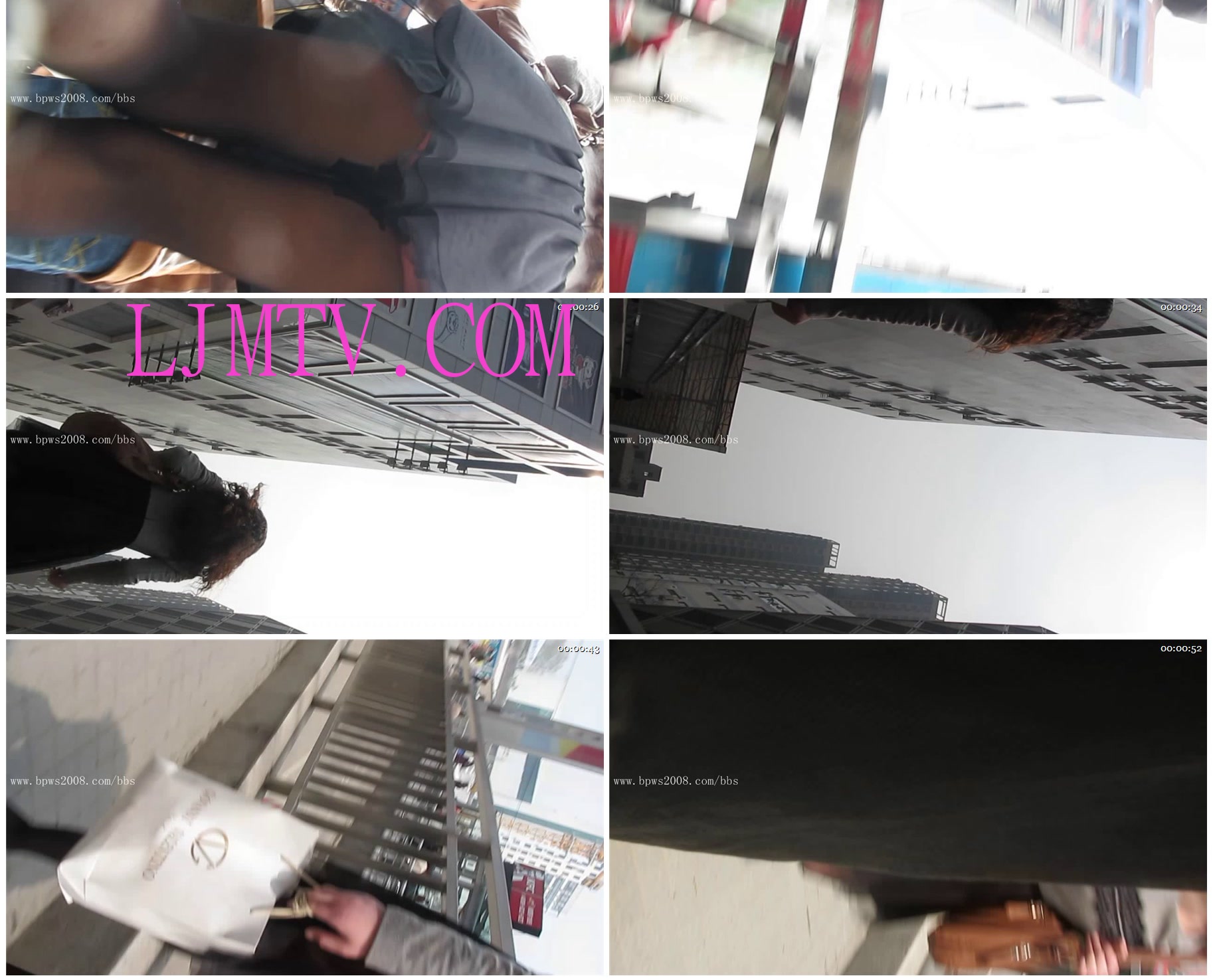 BPWS街拍之王街拍抄底CD系列合集--1208