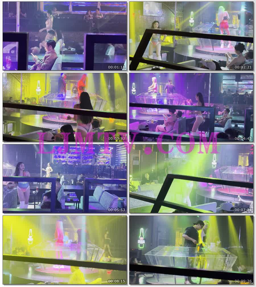 夜店黄发打碟小姐姐裹胸好身材热裤大长腿-4K视频