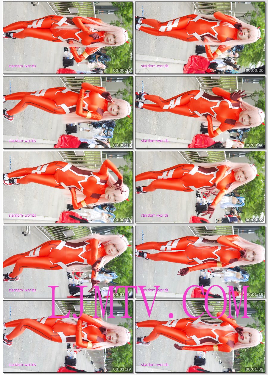 ゼロツーCosplay国家队02紧身衣2025五一萤火虫漫展