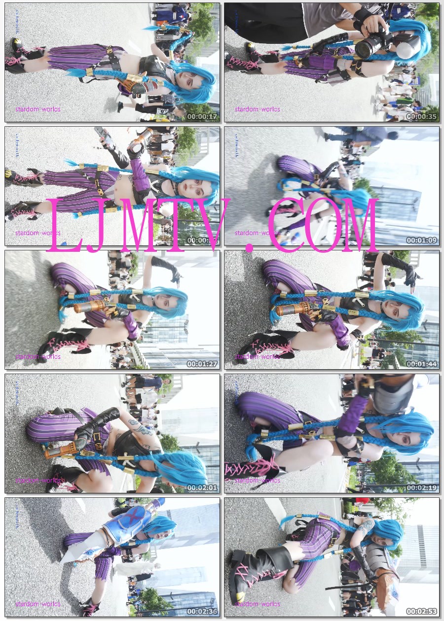 Cosplayコスプレ英雄联盟金克丝2025萤火虫漫展