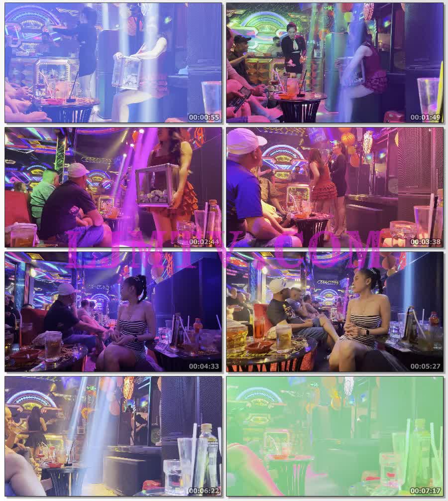 真实夜店里为了生机四处要小费的舞女-4K视频