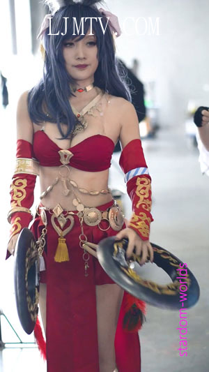 CICF2020cosplay最终幻想14兔耳舞者广州漫展踊り子(1)
