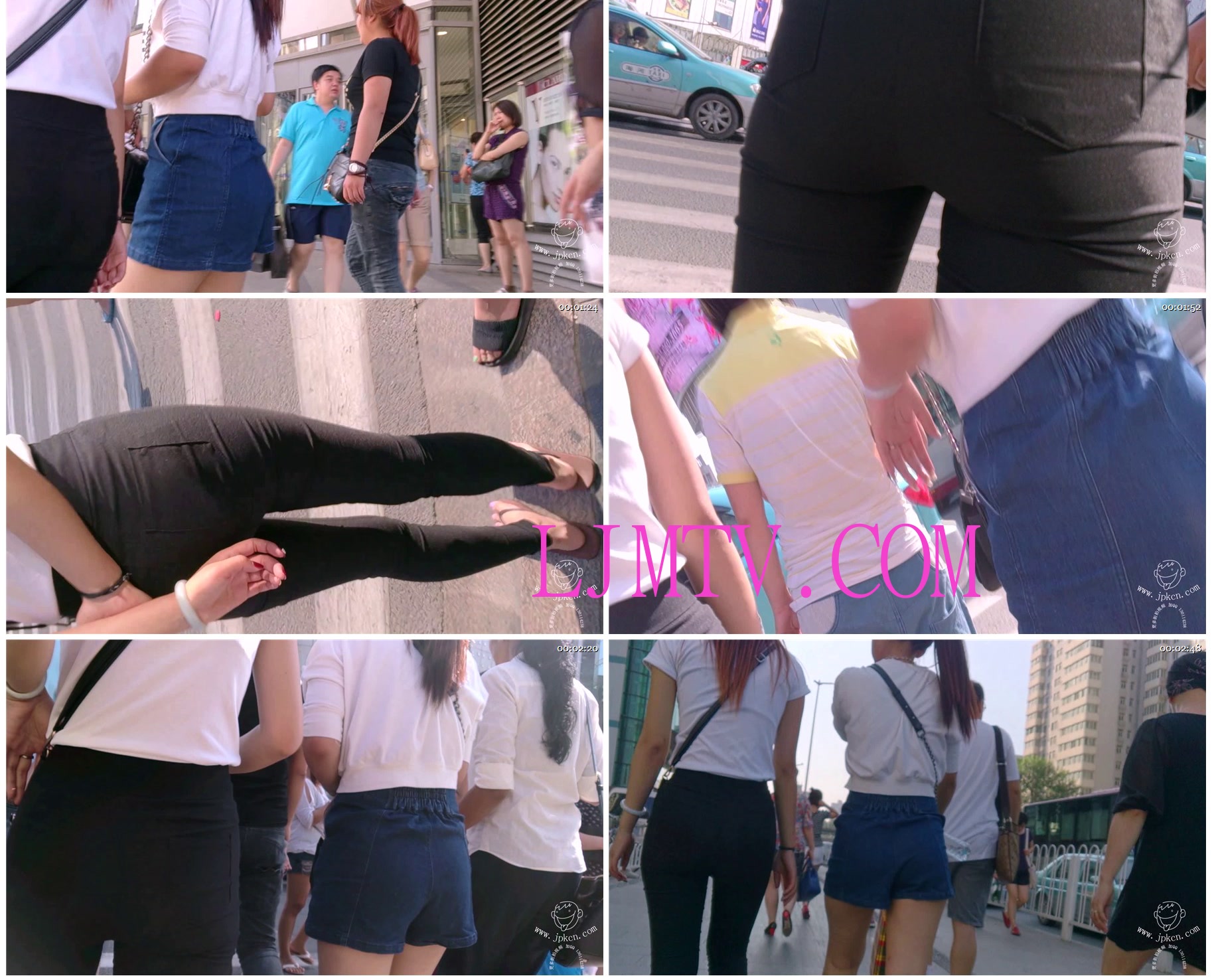 黑骑士大师街拍视频布裤系列-a00406