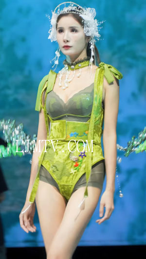 2023广州内衣展秘本性感美女模特内衣秀ModelShow下着モデル