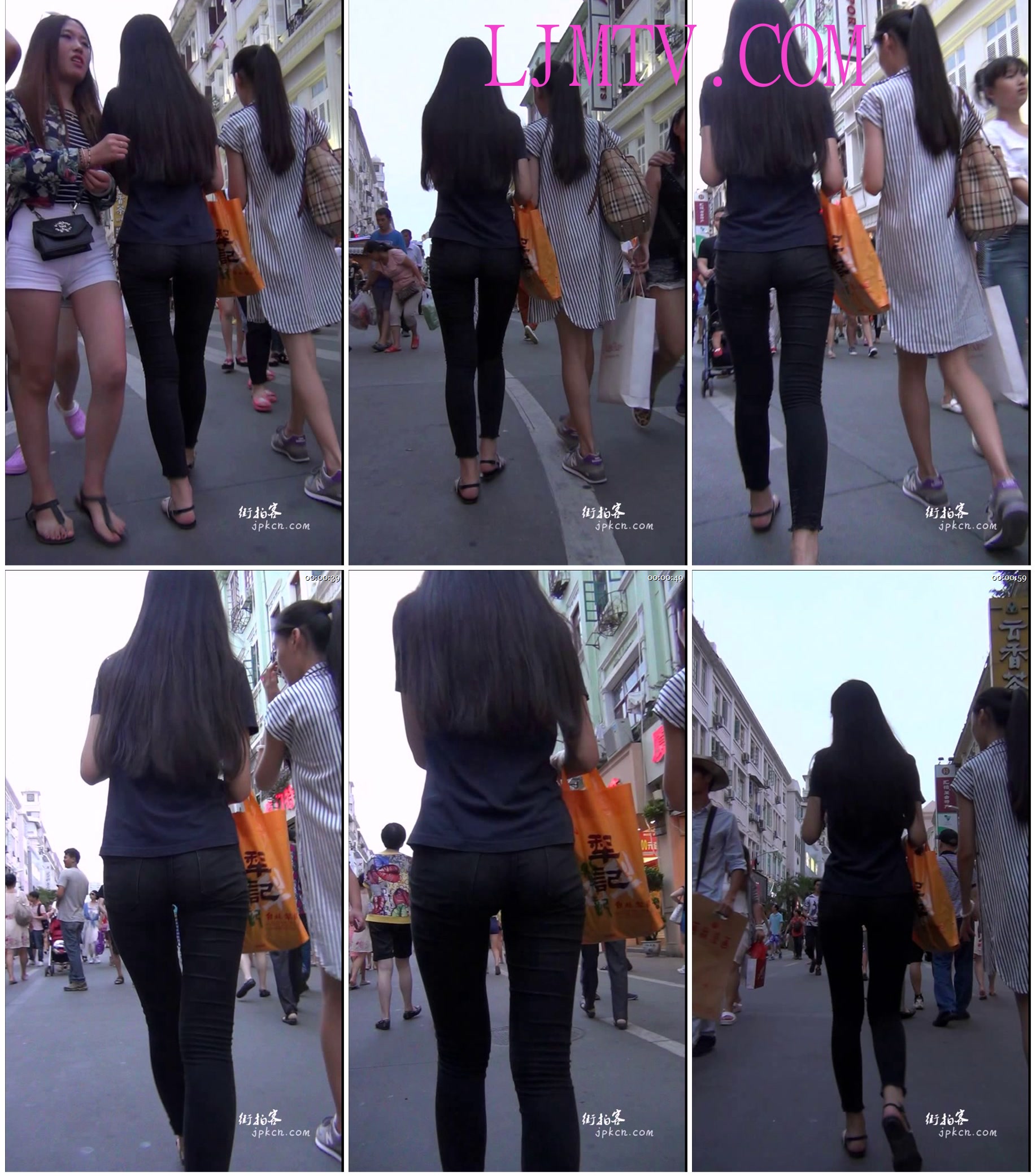 街拍客精选紧身裤热裤全集视频001-200-jx0054