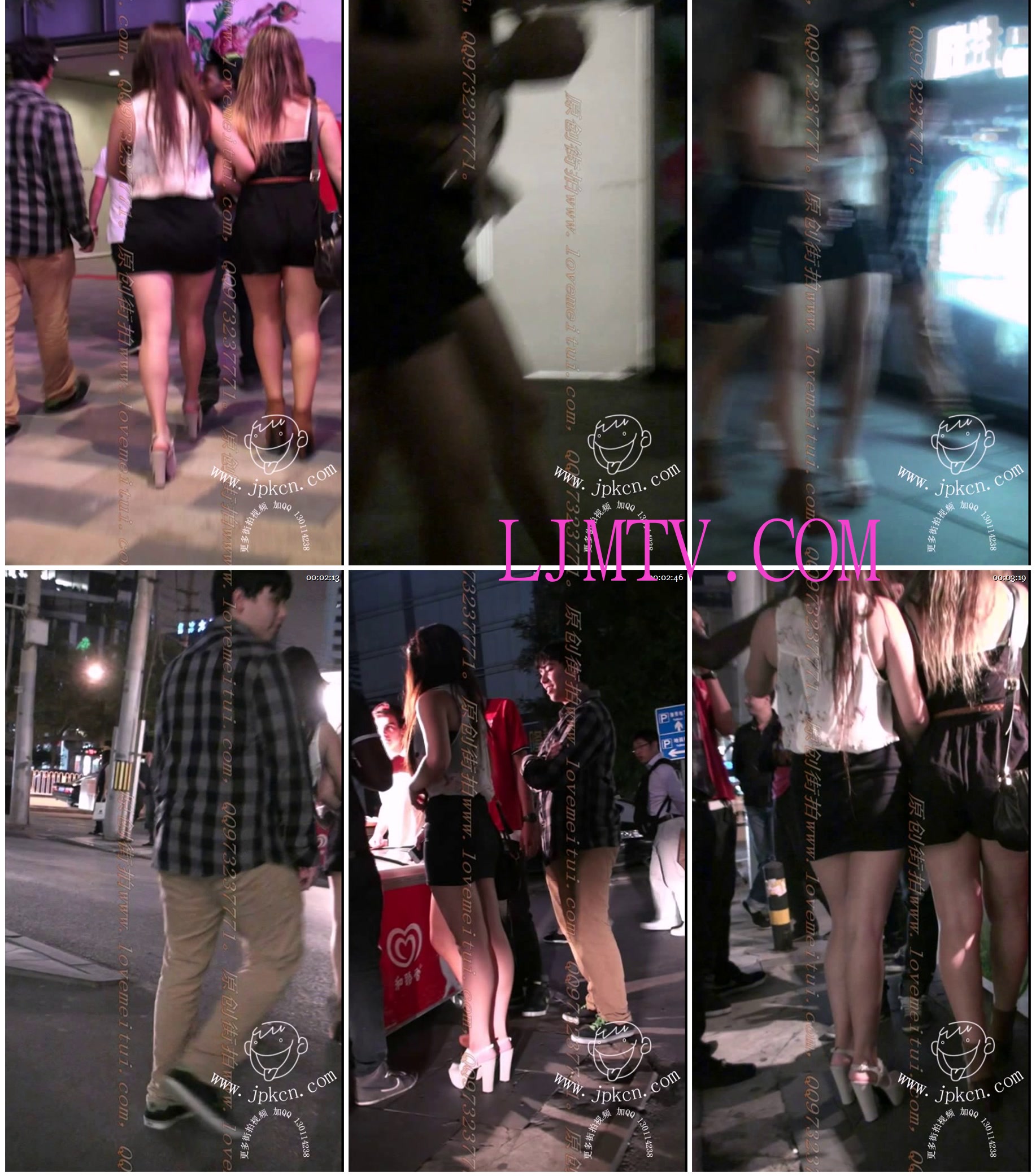 街拍客-夜场美女超短裙街拍秀02-高清13-171-03838