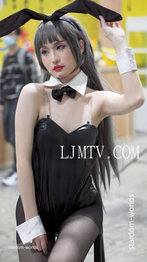 2021广州CICF漫展桜岛麻衣バニーガール樱岛麻衣兔女郎cosplayコスプレ
