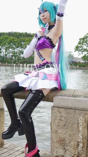 喵斯快跑初音未来Cosplay2025五一萤火虫漫展