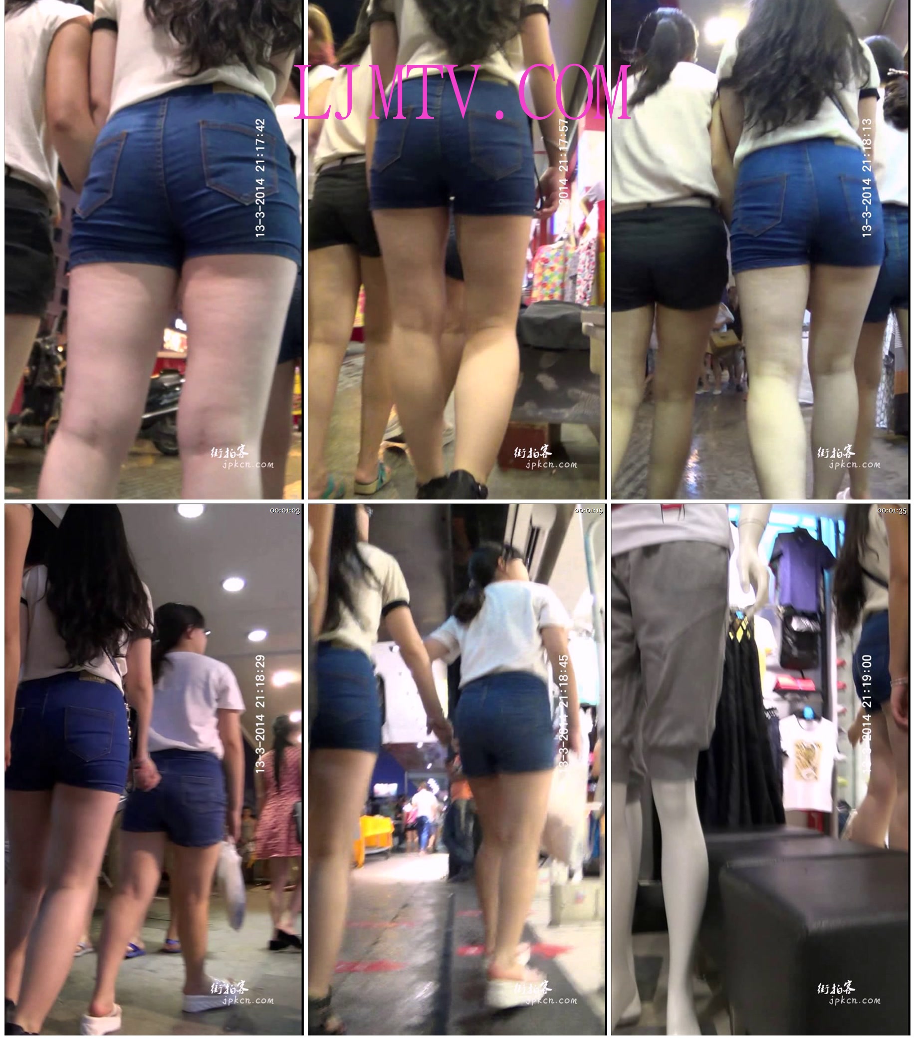 街拍客精选紧身裤热裤全集视频001-200-20140809 (3)