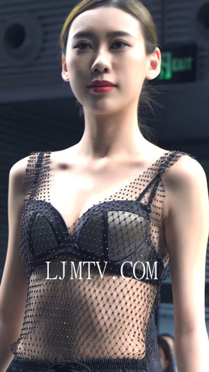 2022深圳内衣展维珍妮合盈工作室性感美女模特内衣秀4ModelShow下着モデル