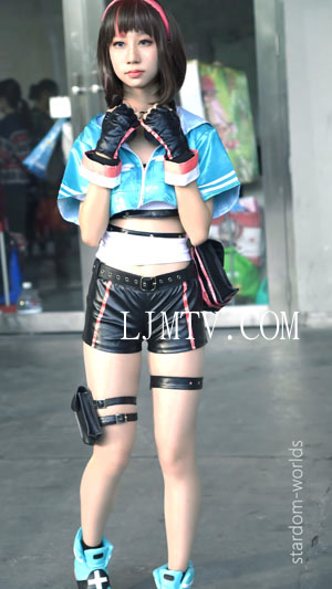 キズナアイコスプレCosplay萌妹爱酱绊爱广州漫展