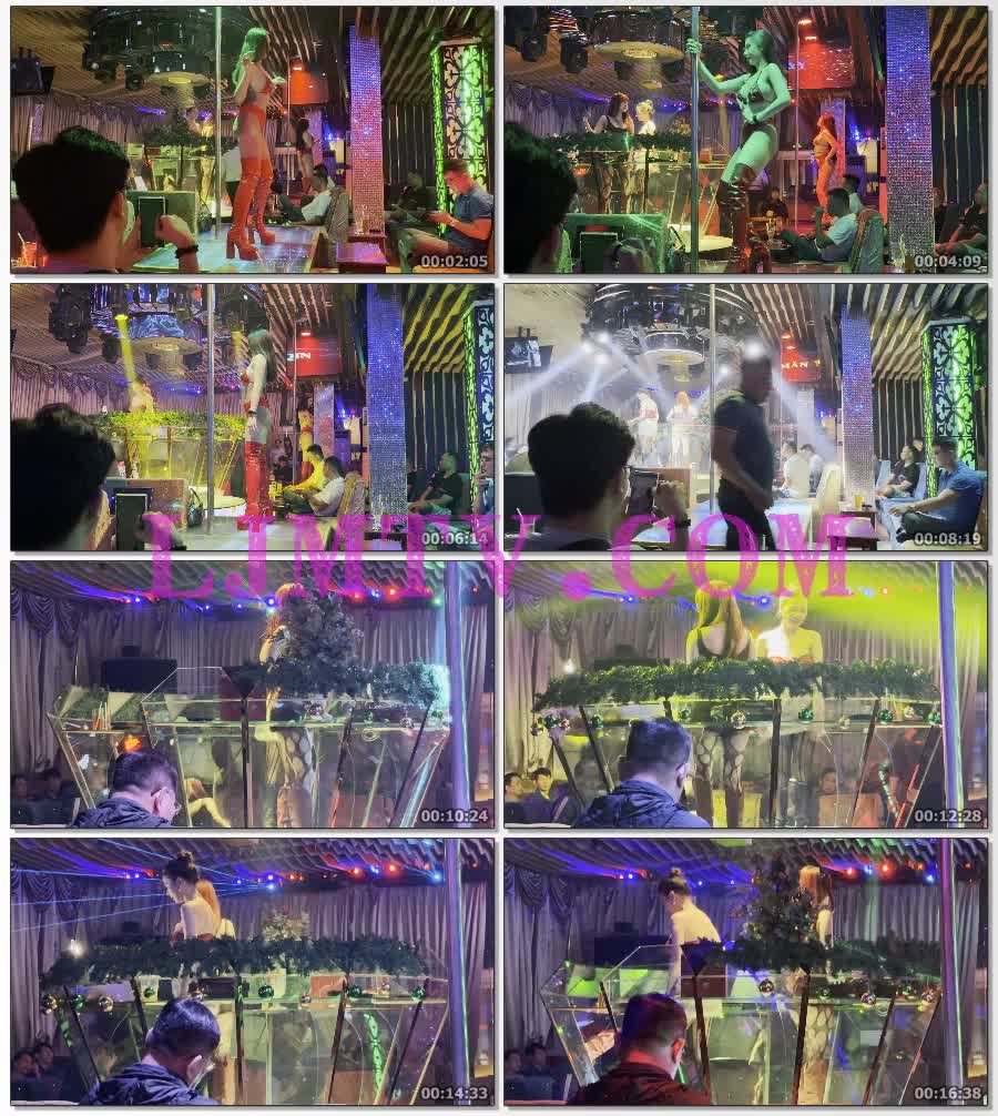 背部和臀部有纹身身材超棒红色比基尼红色过膝长靴女dancer-4K视频