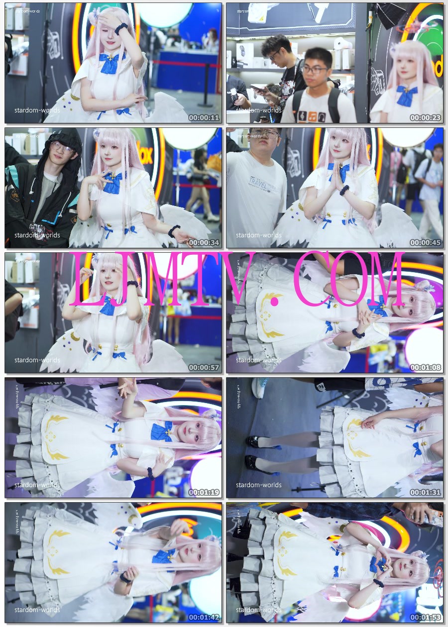 ブルーアーカイブ圣园ミカ蔚蓝档案圣园未花cosplayコスプレ2024萤火虫漫展