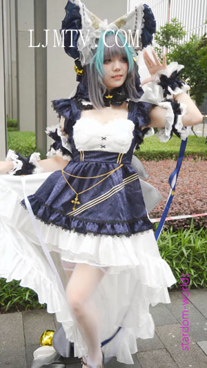 アズールレーンコスプレCosplay碧蓝航线柴郡2025萤火虫漫展